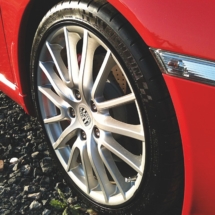Close up Porsche Alloy Wheels