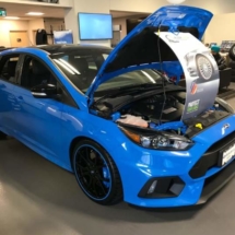 Blue Subaru with Blue AlloyGators